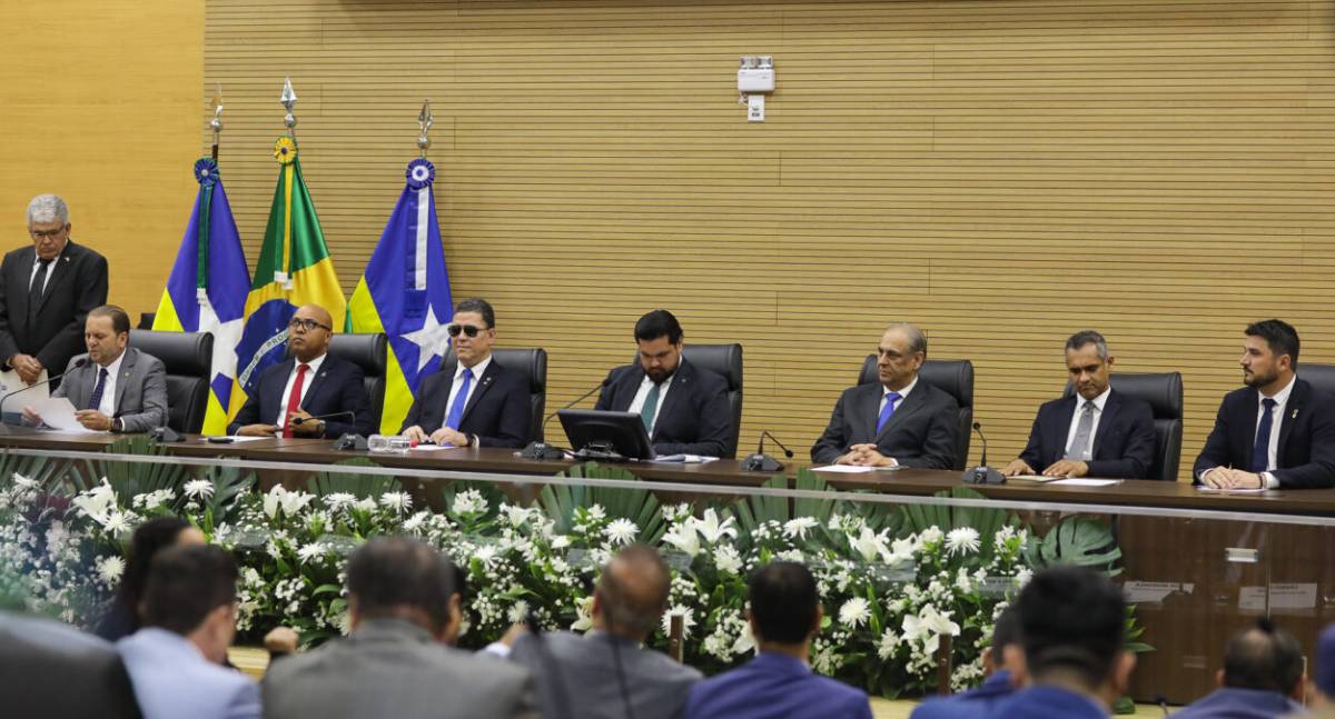 Governo de RO fortalece cooperação entre os poderes durante a posse da nova Mesa Diretora da Assembleia Legislativa