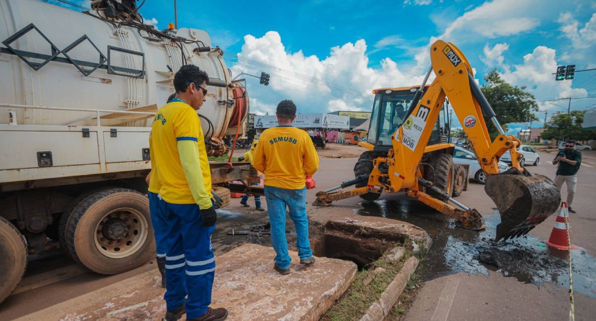 A operação já removeu mais de 33 mil toneladas de entulho e liberou mais de cem bocas de lobo - News Rondônia