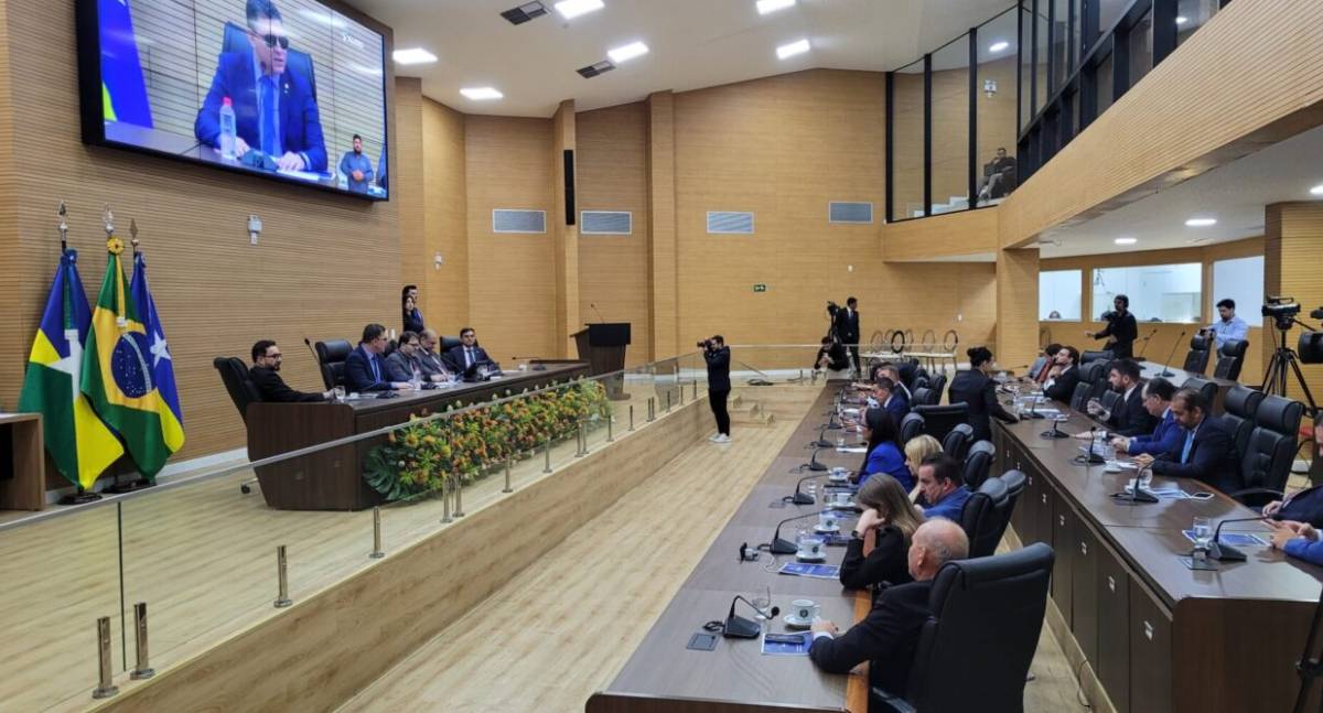 Na abertura do ano legislativo, governo de RO reforça compromisso com a manutenção da harmonia entre os Poderes em 2025