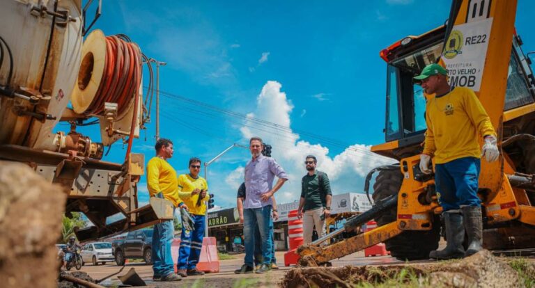 A operação já removeu mais de 33 mil toneladas de entulho e liberou mais de cem bocas de lobo - News Rondônia