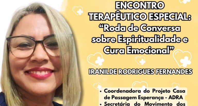 Encontro Terapêutico – Roda de Conversa sobre Espiritualidade e Cura Emocional