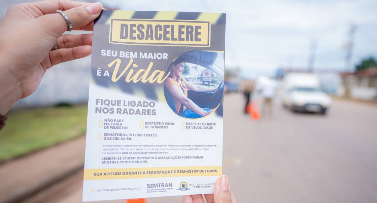 Blitz informativa tira dúvidas sobre os radares instalados na capital - News Rondônia Blitz informativa tira dúvidas sobre os radares instalados na capital - News Rondônia