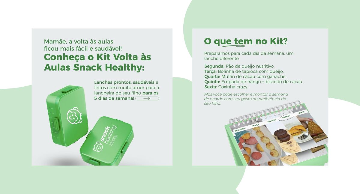 Agenda News: Volta às aulas saudável com o Kit Snack Healthy - News Rondônia