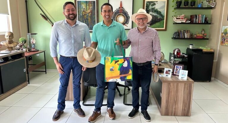 Deputado Eyder Brasil e Secretário Paulo Moraes Júnior discutem estratégias para o desenvolvimento de Porto Velho
