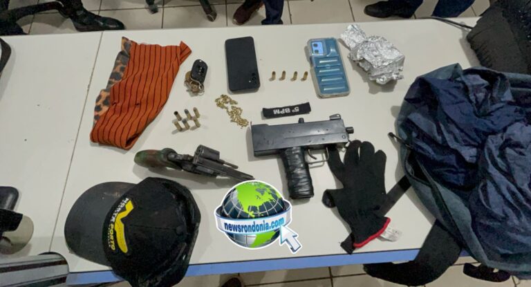 Trio do CV é preso com armas e carro roubado após perseguição na zona leste