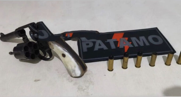 PATAMO prende homem armado durante patrulhamento, em Ji-Paraná