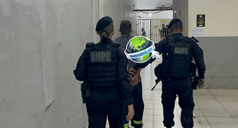 BOPE faz cerco e prende criminoso depois de assaltar moto taxista