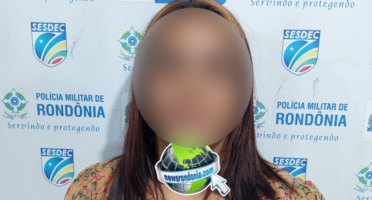 Acusada de participação em homicídio é presa pela PM em Porto Velho