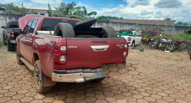 Polícia Militar apreende caminhonete clonada em Rondônia