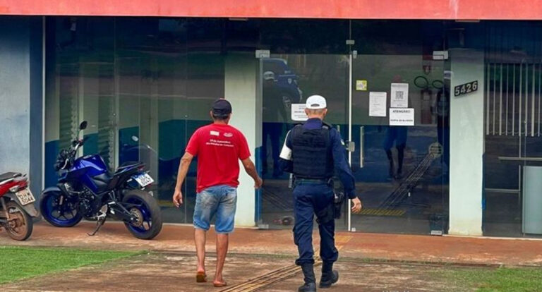 Acusado de roubo é preso pela equipe da PTRAN da Polícia Militar