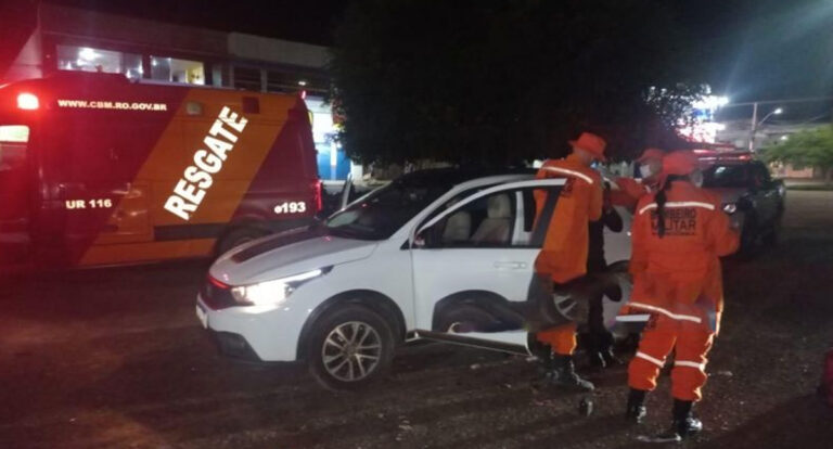 Homem é atingido por tijolada na cabeça desferida por andarilho, em Rolim de Moura