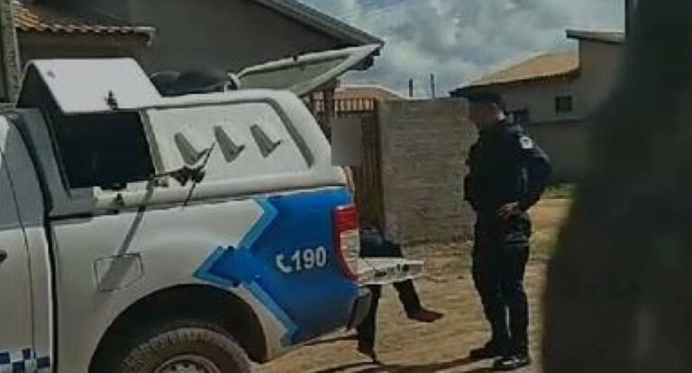 Moradores prendem ladrão furtando aparelho de TV em bairro de Vilhena