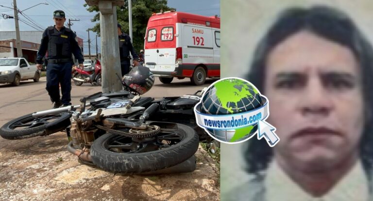 Motociclista que bateu em poste na Guaporé, morre no hospital em Porto Velho