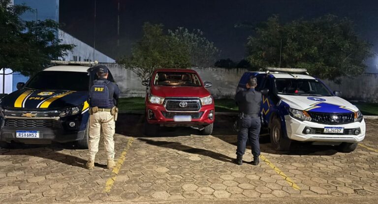 Em Jaru, PRF e PMRO realizam a prisão de criminosos na BR 364