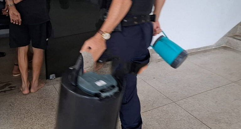 Polícia age rápido e recupera objetos furtados, em Ji-Paraná