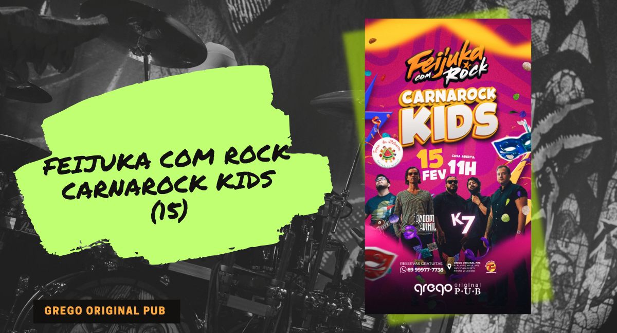 Agenda News: Grego Original Pub agita fim de semana dos smantes do rock - News Rondônia
