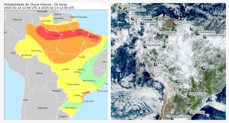 Fortes chuvas atingem Rondônia com risco de alagamentos e alerta de severidade - News Rondônia