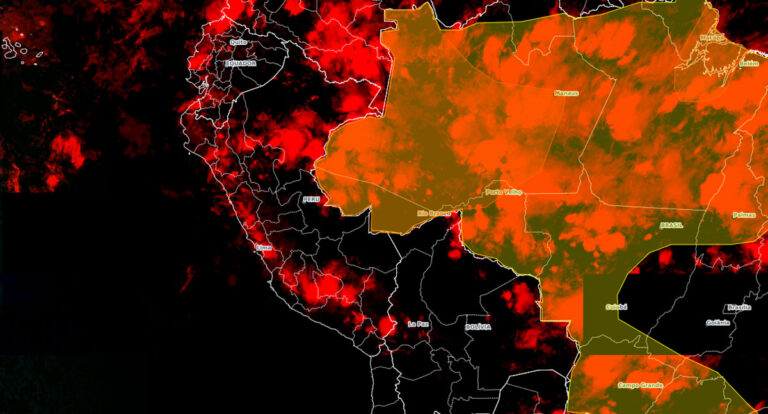 Rondônia e outros quatro estados da Região Norte vão receber as maiores precipitações da semana - News Rondônia