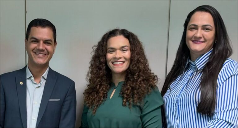 Deputado Cássio Gois e vice-prefeita de Nova Brasilândia D’Oeste se reúnem com primeira-dama de RO em busca de investimentos e parcerias