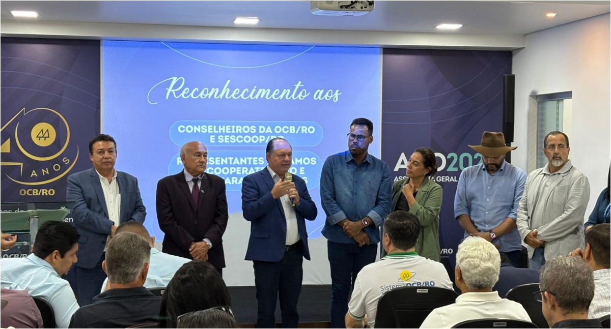 Deputado Pedro Fernandes prestigia posse da nova diretoria da OCB-RO e reforça apoio ao cooperativismo em Rondônia