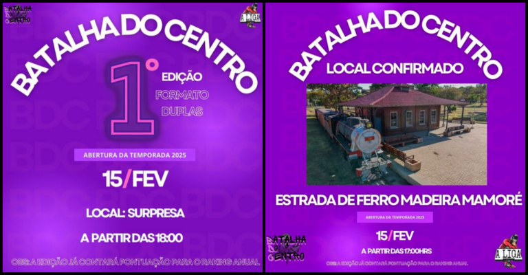Batalha do Centro: o encontro de gigantes do freestyle em Porto Velho - News Rondônia