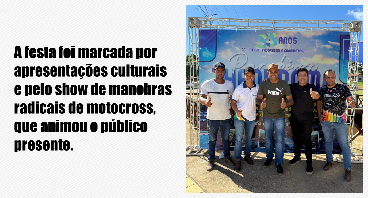 Deputado Cássio Gois participa de inédita celebração do aniversário de Theobroma - News Rondônia