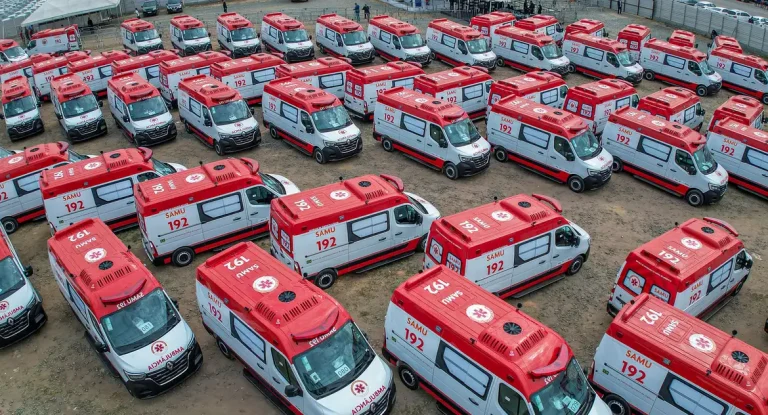 Alckmin entrega 156 novas ambulâncias para o Samu em 114 municípios, com investimento de R$ 50,4 milhões