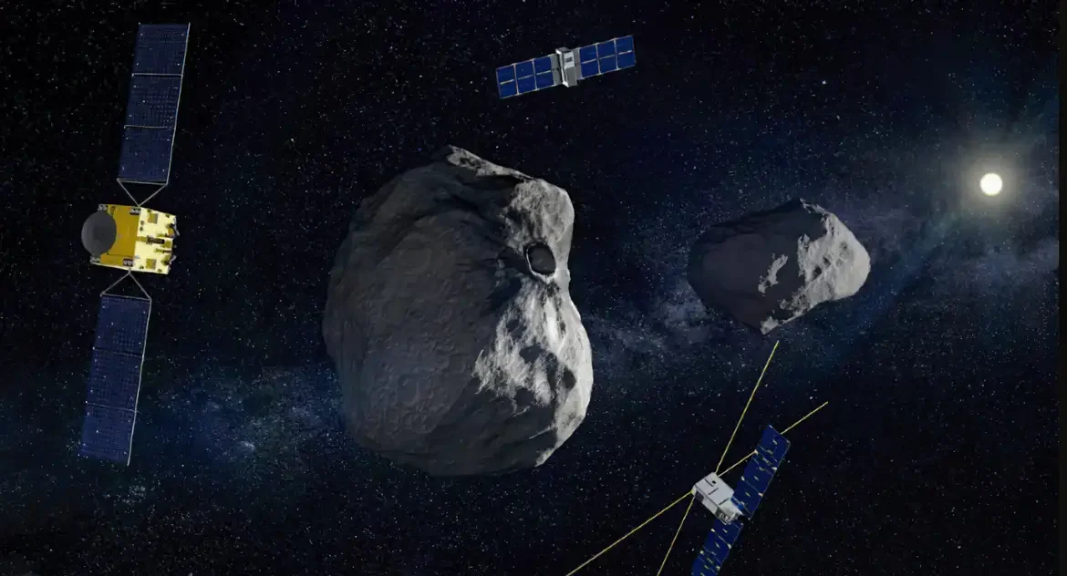 Sonda espacial se aproxima de Marte antes de chegar a asteroide