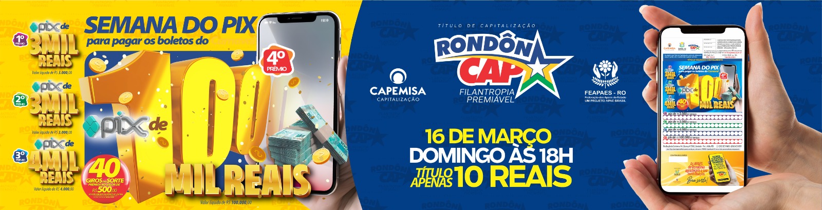 O sorteio do RondônCap Especial das Mulheres já aconteceu! E os prêmios incríveis já têm donos! - News Rondônia