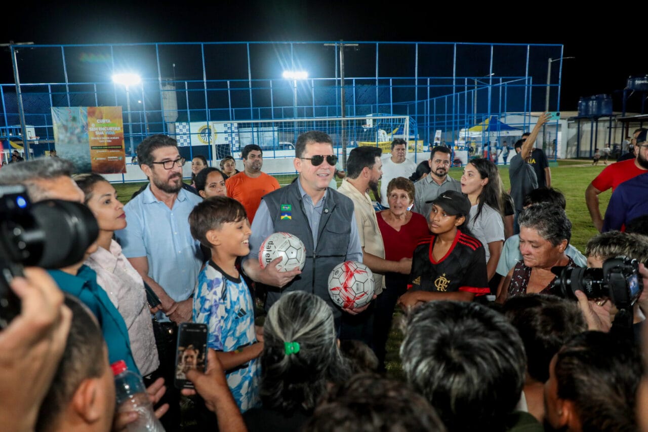 Golaço de Marcos Rocha: Parque Esportivo Abobrão é entregue com grande festa - News Rondônia