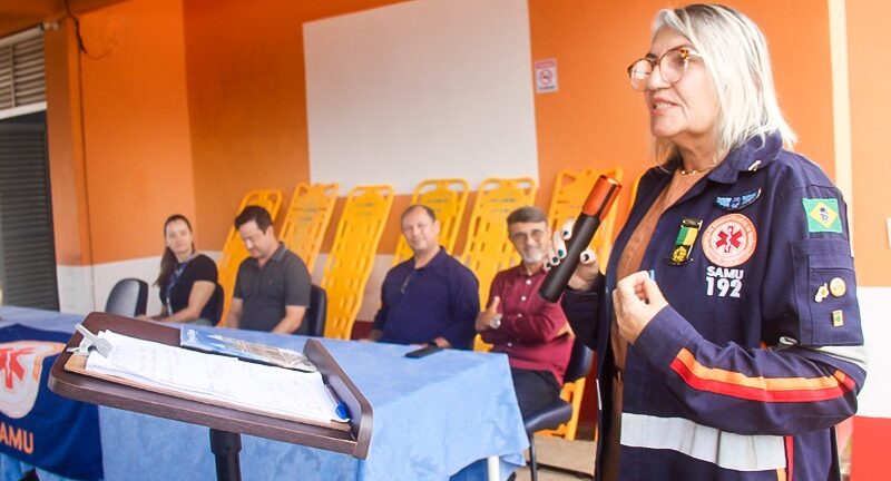 Mara Correia assume Diretoria do SAMU em cerimônia de posse em Porto Velho