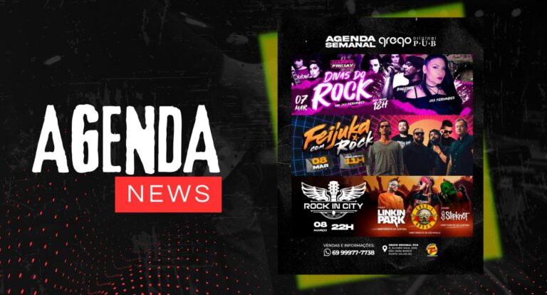 Agenda News: Especial Divas do Rock agita o Grego Original Pub neste final de semana! - News Rondônia