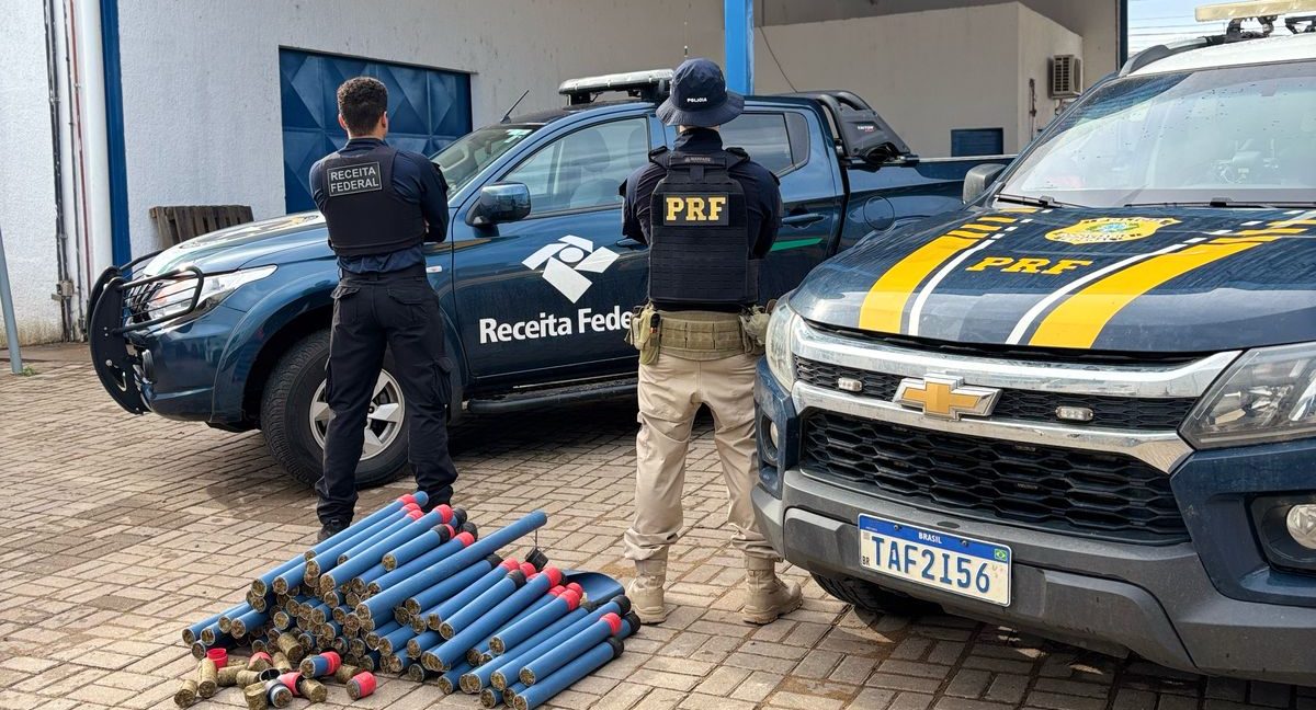 Operação conjunta apreende 85 kg de droga escondidos em tubos de ferro