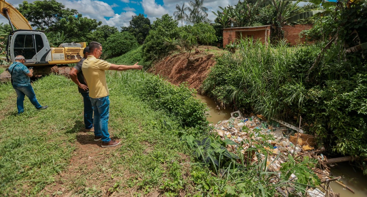 Prefeito Léo Moraes acompanha limpeza do Canal Tancredo Neves e reforça compromisso com cidade limpa - News Rondônia