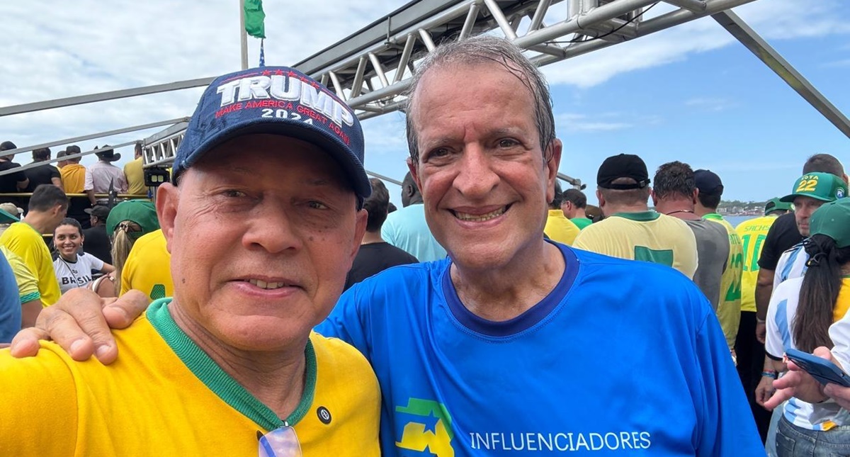 Coronel Chrisóstomo participa de ato em Copacabana em defesa da anistia e críticas ao governo Lula - News Rondônia