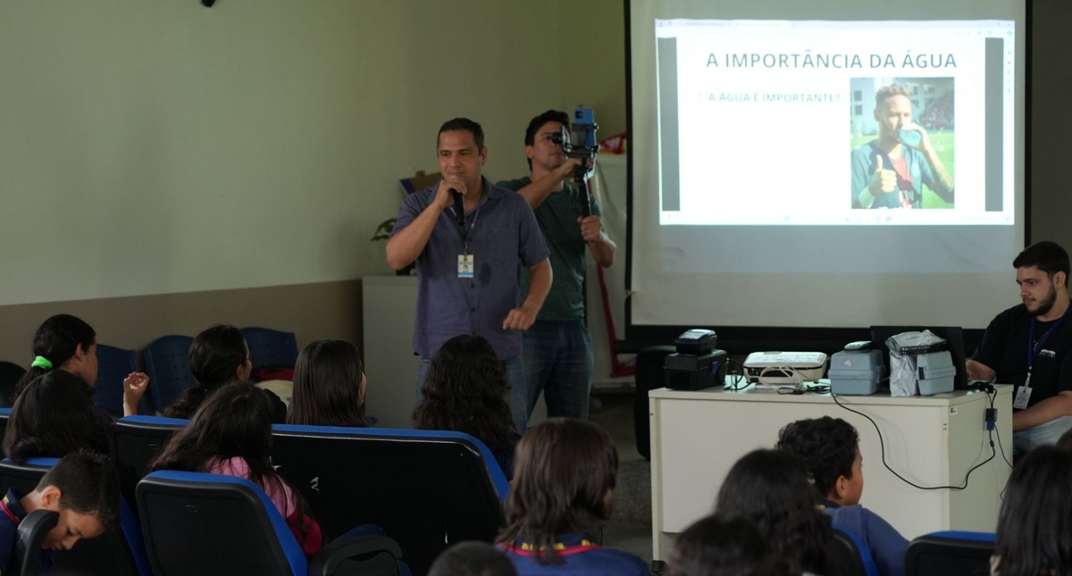 Semana da água: alunos da escola 21 de Abril participa de atividades de conscientização - News Rondônia