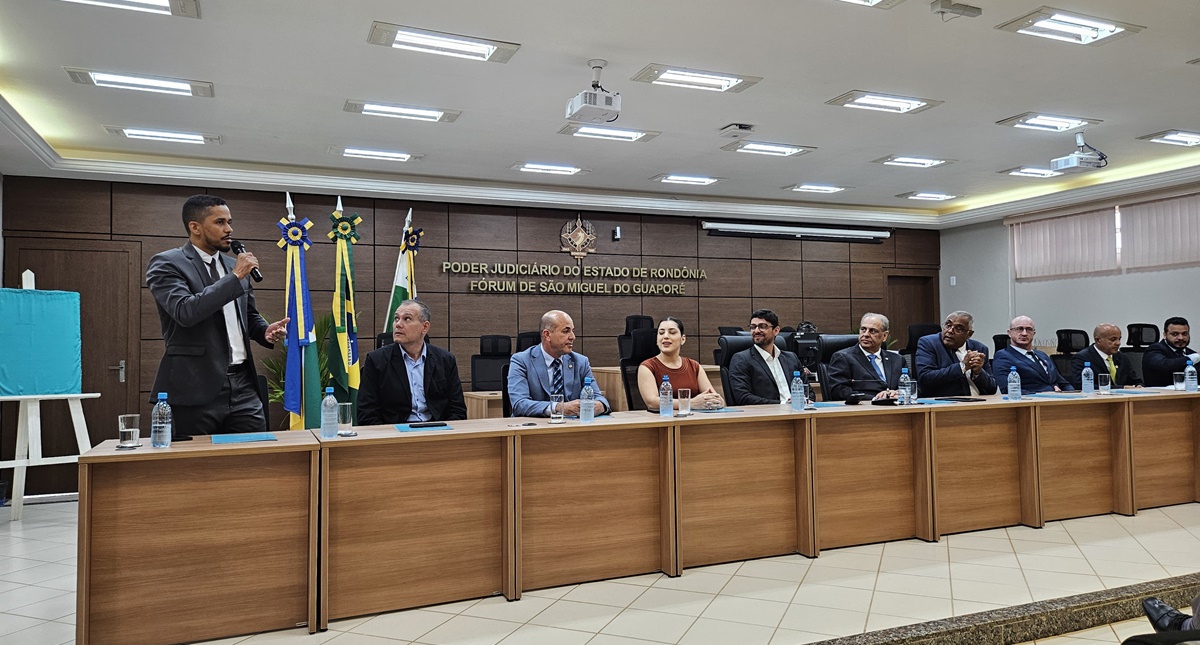 OAB Rondônia marca presença na elevação da Comarca de São Miguel do Guaporé para 2ª Entrância - News Rondônia