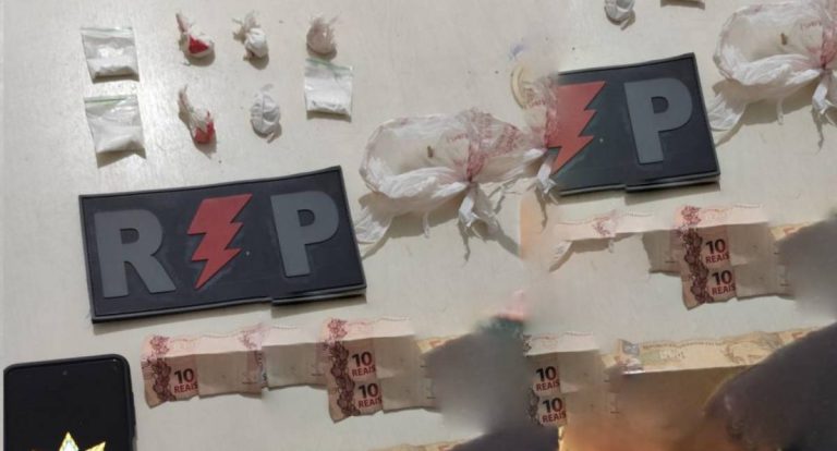 Homem é preso com drogas em frente a casa noturna