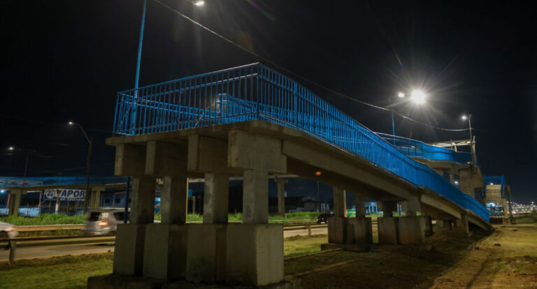 Prefeitura instala iluminação de LED nas passarelas ao longo da BR-364 - News Rondônia