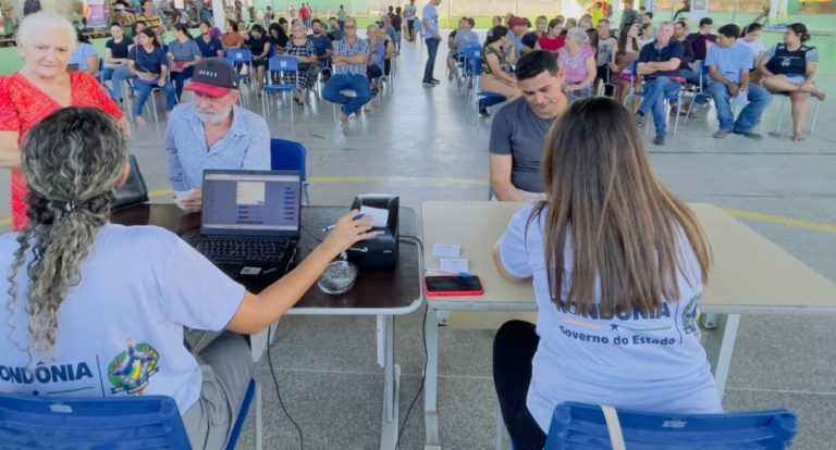 Programa Rondônia Cidadã leva atendimento a Nova Estrela, distrito de Rolim de Moura, neste fim de semana