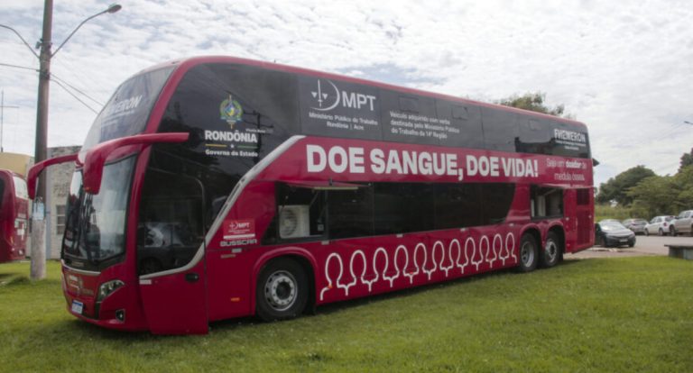Unidade Móvel de Coleta de Sangue será lançada em Rondônia para incentivar doações