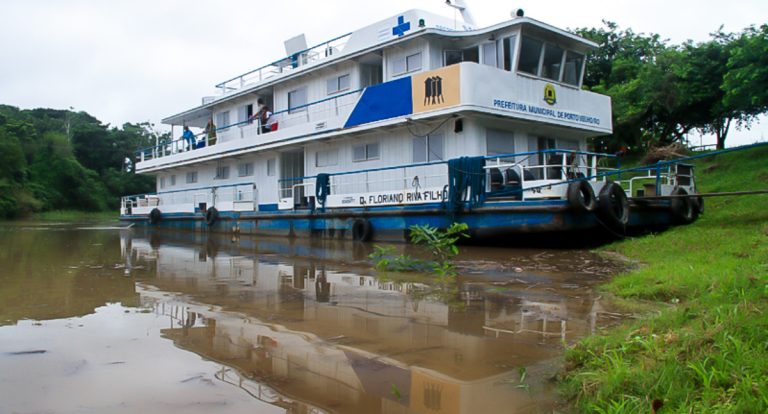 Barco Saúde da Prefeitura de Porto Velho levará atendimento ao distrito de Nazaré durante a cheia do Madeira - News Rondônia