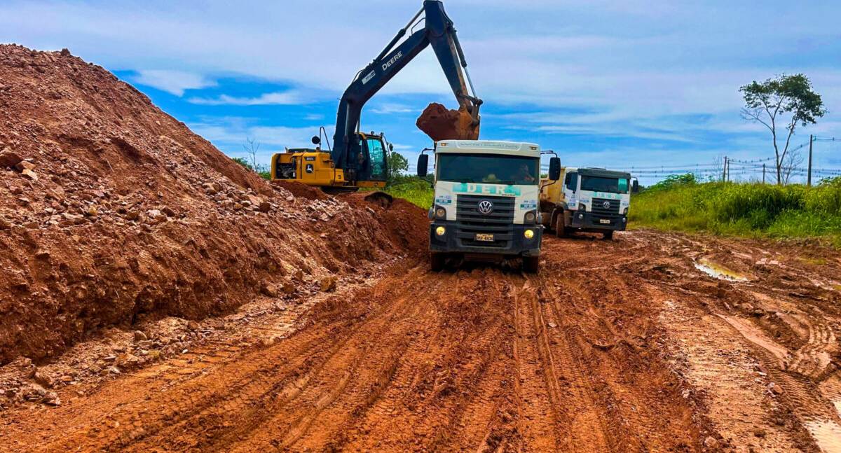 Governo de RO intensifica obras nas rodovias estaduais durante o feriado de Carnaval