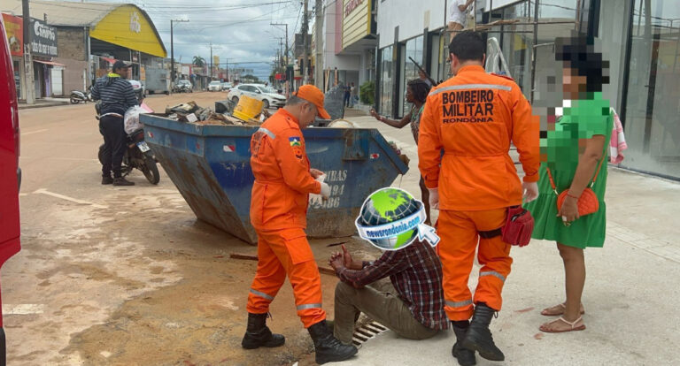 Briga entre flanelinhas por causa de ponto termina em ataque a pedradas no centro - News Rondônia