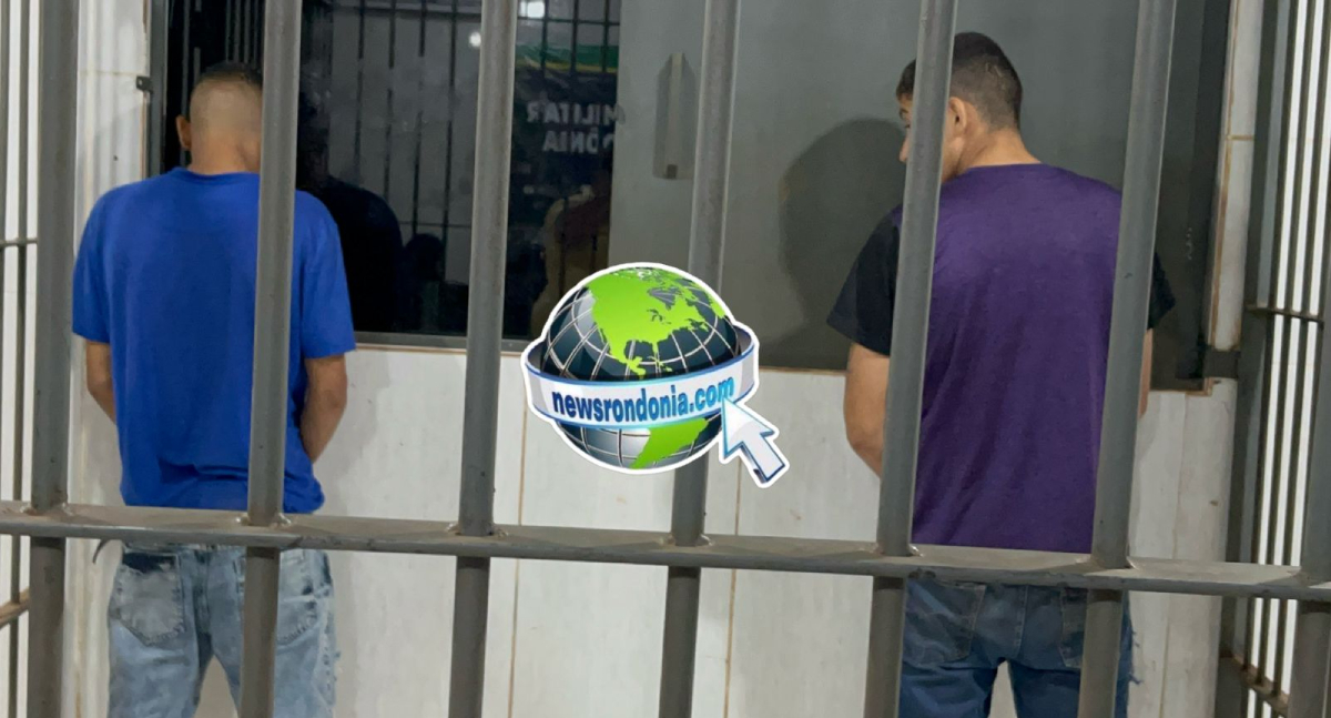 Dupla é flagrada com objetos roubados em casa de idosa na zona leste - News Rondônia