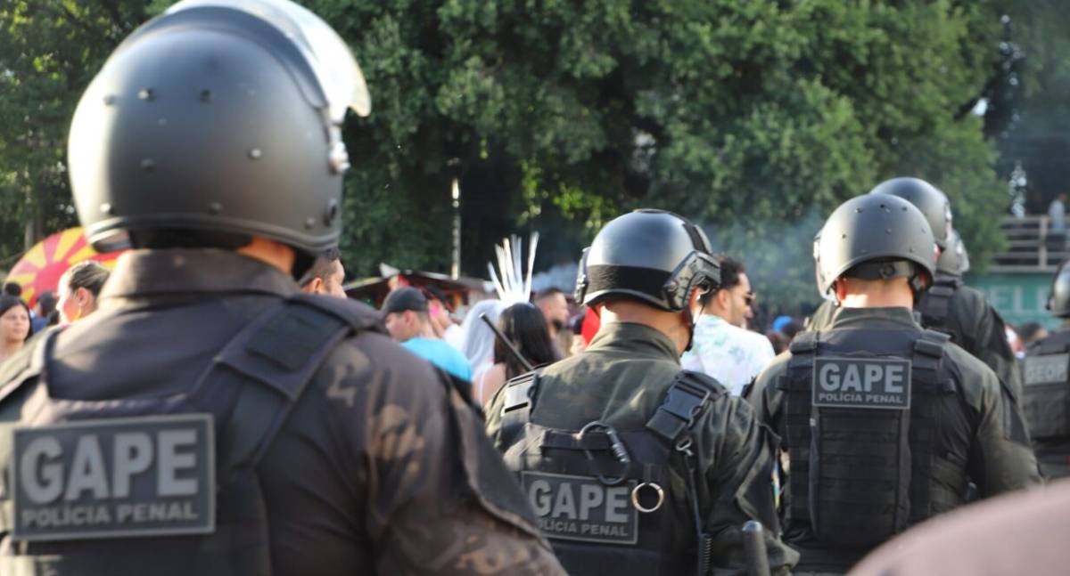 Operação Carnaval: Polícia Penal reforça fiscalizações e patrulhamento no maior bloco de rua da Região Norte