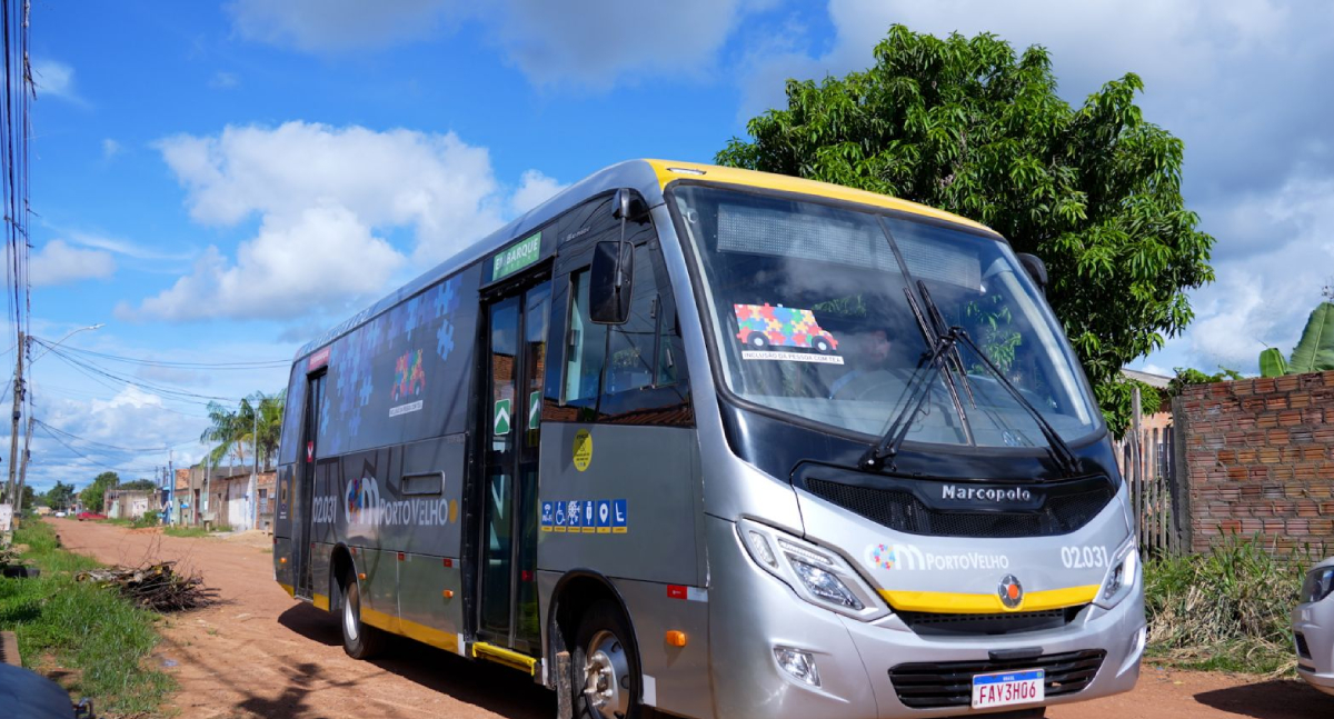 Ônibus multissensorial oferece transporte gratuito para pessoas com TEA em Porto Velho - News Rondônia