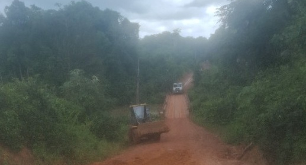 A Prefeitura de Porto Velho reforça os trabalhos de recuperação das estradas vicinais - News Rondônia