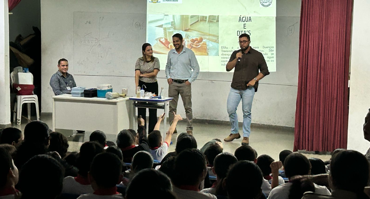 Prefeitura de Porto Velho promove palestras sobre educação sanitária durante a Semana da Água - News Rondônia