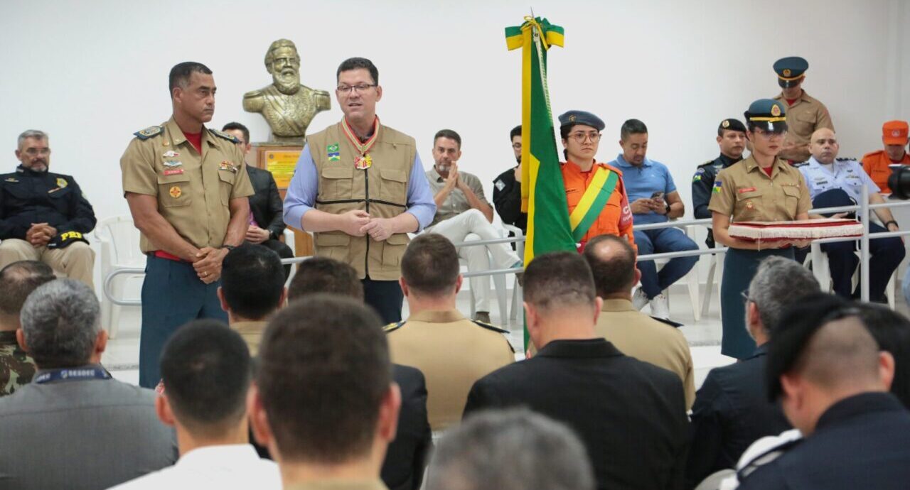 Governador Marcos Rocha entrega Centro de Ensino do Corpo de Bombeiros e reforça investimentos na segurança pública